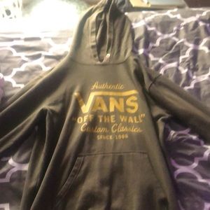 Small green vans hoodie